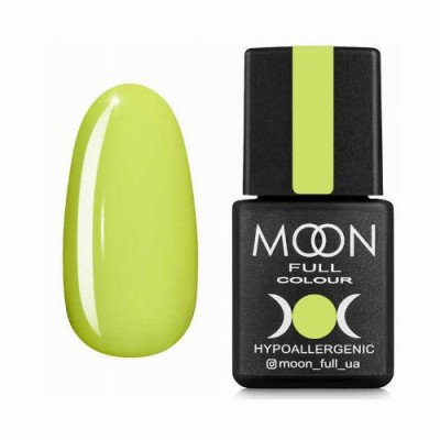 Гель-лак Moon Full Neon №703 лимонный, 8 мл.