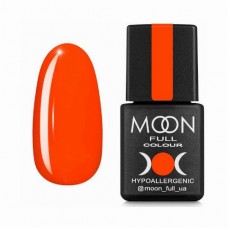 Гель-лак Moon Full Neon №707 морковно-коралловый, неон 8 мл. - Гель Лаки Премиум Класса