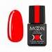 Гель-лак Moon Full Neon №708 ярко-красный Неон 8 мл. - Гель Лаки Премиум Класса