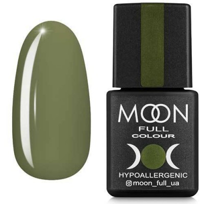 Гель-лак Moon Full Сolor Hypoallergenic Gel Рolish 213 нежно-оливковый, 8 мл