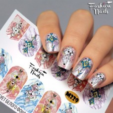 Слайдер-дизайн Fashion nails - наклейка на ногти