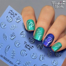 Слайдер-дизайн Fashion nails - наклейка на ногти