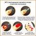 Новинка! Декор ногтей Наклейки NFC для дизайна ногтей белые Набор 2 штуки - Светодиодные ногти