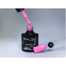 Ярко-розовый гель-лак City Nail (ароматизированный гель лак, пахнет жвачкой)) 10