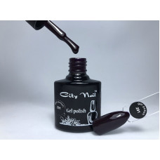 Гель-лак CityNail 291 - Темно Фиолетовый Гель Лак - Сливовый гель лак - Баклажановый гель лак дизайн 10