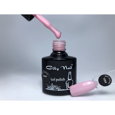 Гель лак полупрозрачный розовый - Нежно розовый гель лак City Nail 10мл арт.Гл1054-10 6
