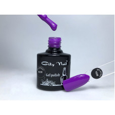 Гель-лак CityNail 1038 фиолетовый - Фиолетовый цвет гель-лака Фиолетовый гель лак Лавандовый Гель Лак 10