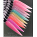 Персиковая База цветная камуфлирующая для ногтей SAGA в ассортименте 10 разных цветов №2 Сиреневый