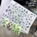 Слайдер дизайн Ловец снов Змея Муха Глаз - Водные Наклейки для Ногтей ЛОВЕЦ СНОВ Fashion Nails G84