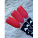 НЕОНОВЫЕ базы SAGA  tropical BASE для ногтей в ассортименте 8 цветов - Красная Камуфлирующая Цветная База SAGA