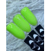 Неоновая Камуфлирующая цветная база для ногтей зеленая SAGA  tropical BASE для маникюра 8мл