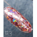 Нейл Новинка! Гель Galaxy glitter SAGA для ногтей с разноцветными блестками №3 8мл