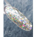 Нейл Новинка! Глиттерный Гель Galaxy glitter SAGA  №7 для дизайна ногтей 8мл в ассортименте 8 цветов