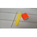 Одноразовые наборы для маникюра: мини бафик и пилочка для ногтей, апельсиновая палочка