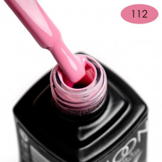 Гель-лак MOON FULL color Gel polish №112 (розовый холодный, эмаль), 8 мл