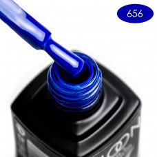 Гель-лак MOON FULL color Gel polish №656 (индиго, эмаль), 8 мл - Гель лаки индиго