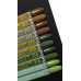Гель-лак MOON FULL color Gel polish №244 (насыщенно-зеленый, эмаль), 8мл