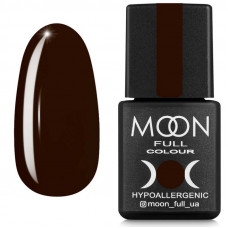 Гель-лак MOON FULL Fashion color №236 (темный шоколад, эспрессо, эмаль), 8 мл - Коричневые гель-лаки