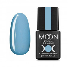 Гель-лак Moon Full Summer UV/LED, 630 нежно-голубой с шиммером, 8 мл