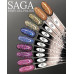 SAGA Professional Fiery gel (20) Гель-лак светоотражающий золотистый 8 мл