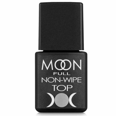 Moon Full Top Non-Wipe - топ без липкого слоя для гель лака, 8 мл.