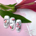 Слайдер дизайн наклейки на ногти для маникюра водные Fashion Nails w 111 арбуз