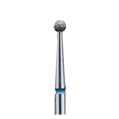 Фреза для Маникюра Алмазная Шар 2.9 мм микро с синий полосой, Насадки для аппаратного маникюра Владмива