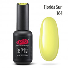 Гель-лак PNB 164 Florida Sun (Лимонно-желтый), 8 мл