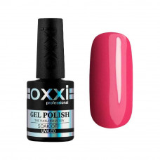 Гель-лак № 015 (розовато-малиновый, эмаль) Oxxi, 10 мл