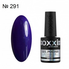 Гель-лак Oxxi № 291 темный фиолетовый, эмаль 10 мл