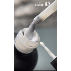 Жидкий гель для наращивания ногтей Saga Liquid Gel №03 - молочный, 15 мл