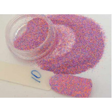Меланж сахарок для дизайна ногтей фиолетовый
