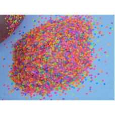Камифубики конфетти для дизайна ногтей разноцветные