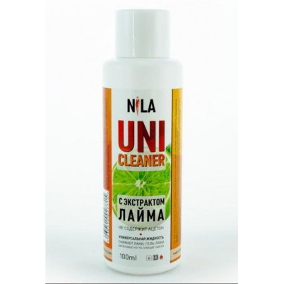 Средство для снятия лака и гель-лака Nila Лайм Uni-Cleaner Nila Lime