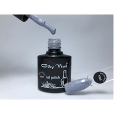 Мраморный кашемировый серый гель лак 10мл - Гель лак с эффектом кашемира