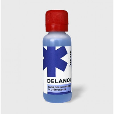 DELANOL Деланол 20мл - средство для дезинфекции и холодной стерилизации